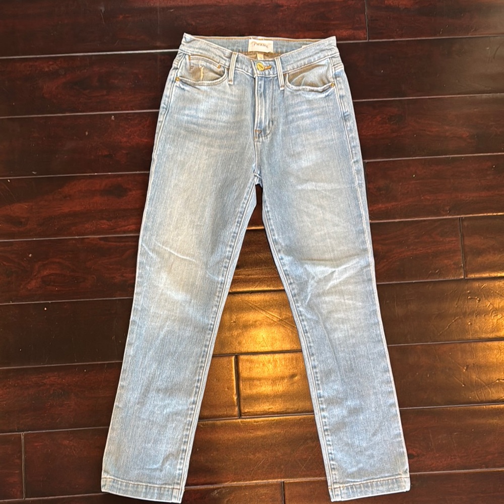 Frame Le High Straight Jeans Sz 25